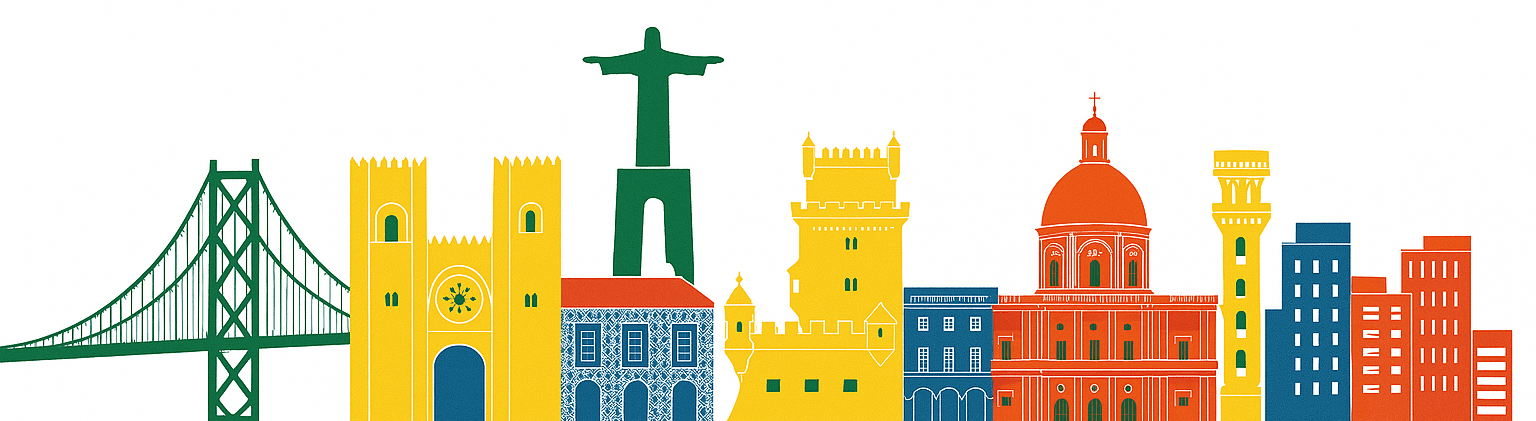 Left Lisbon skyline